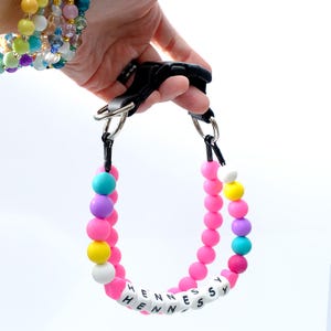 Friendship Bracelet Dog Collar with Name | Beaded Dog Collar | Dog ID Friendship Collar | Custom Beaded Dog Necklace | Beaded Dog Collar