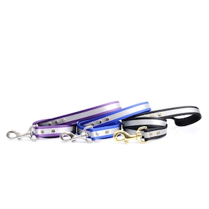 Waterproof Matte Reflective Dog Leash - Hunting Dog Leash - Soft Dog Lead - Biothane Dog Leash - 8 COLORS