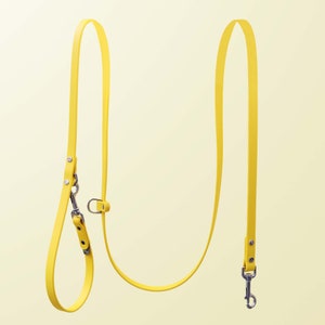 Hands Free Dog LEASH | Waterproof Convertible Dog Lead | 22 Biothane Colors | Wear 3 Ways | Waist Dog Leash | Adjustable Leash