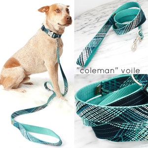 9 VOILE Styles Patterned Dog Leash 4', 5' or 6' Custom Dog Leash Soft Cute Dog Lead Fun Colorful Leash Modern Dog Leash image 5