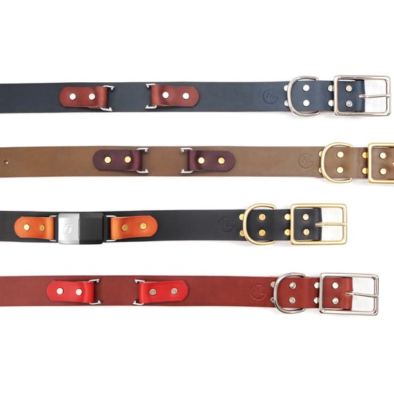 Etsy leather 2025 dog collar