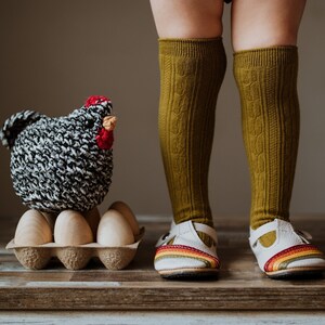 Papa Peck: Stuffed Rooster Chicken, Soft Stuffed Toy, Farm Animal, Chicken Rooster Plush, Imaginative Play, Baby Gifts.