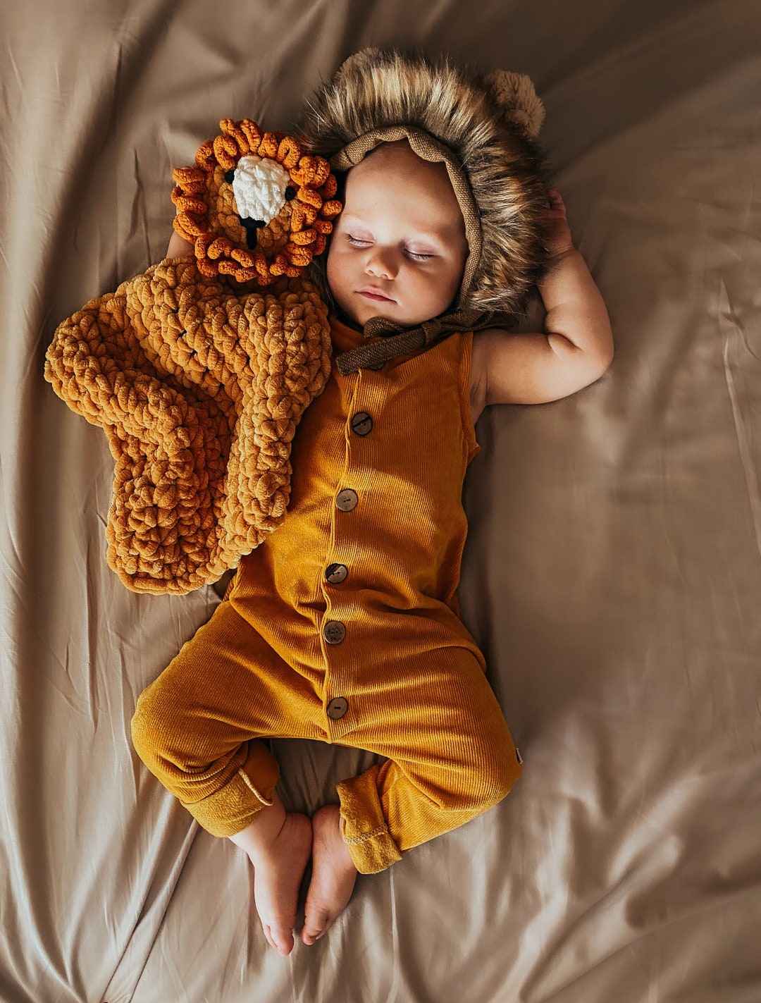 Lionheart Lovey Crochet Stuffed Animal Lion, Lion Toy, Handmade Lion