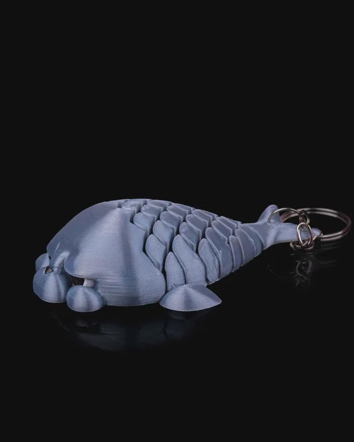 Mesh Keychain 3D Printed Mesh Flexi Animals | Flexi Animal Keychain - Etsy