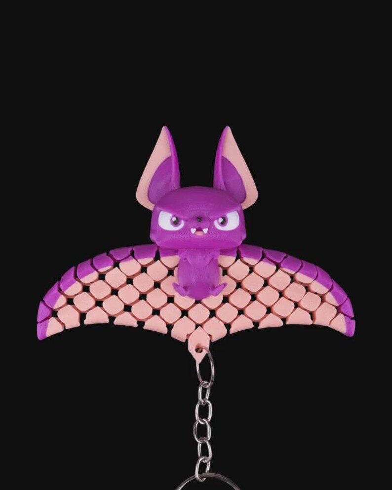 Mesh Keychain 3D Printed Mesh Flexi Animals | Flexi Animal Keychain - Etsy