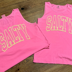 SALTY Puff Tank - Comfort Colors