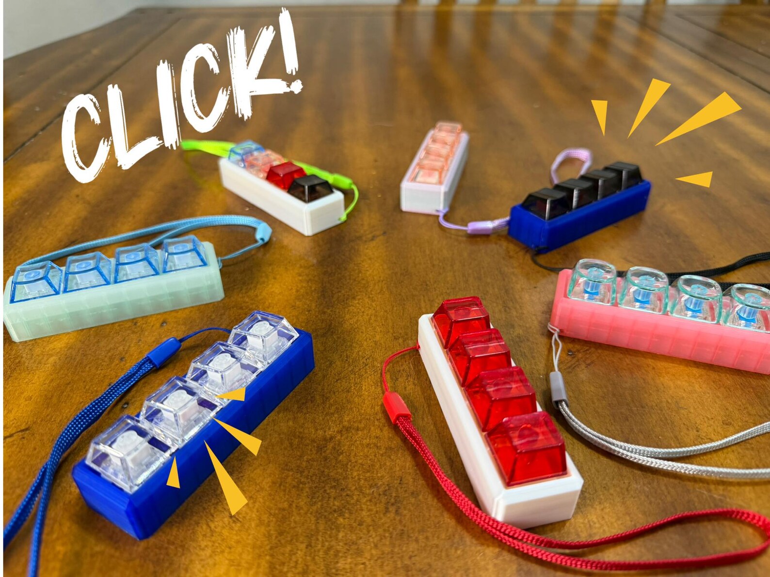 Tech Fidget Clicker 3D Printed Keyboard Fidget Clicker | Fidget Toy | ASMR Sound - Etsy