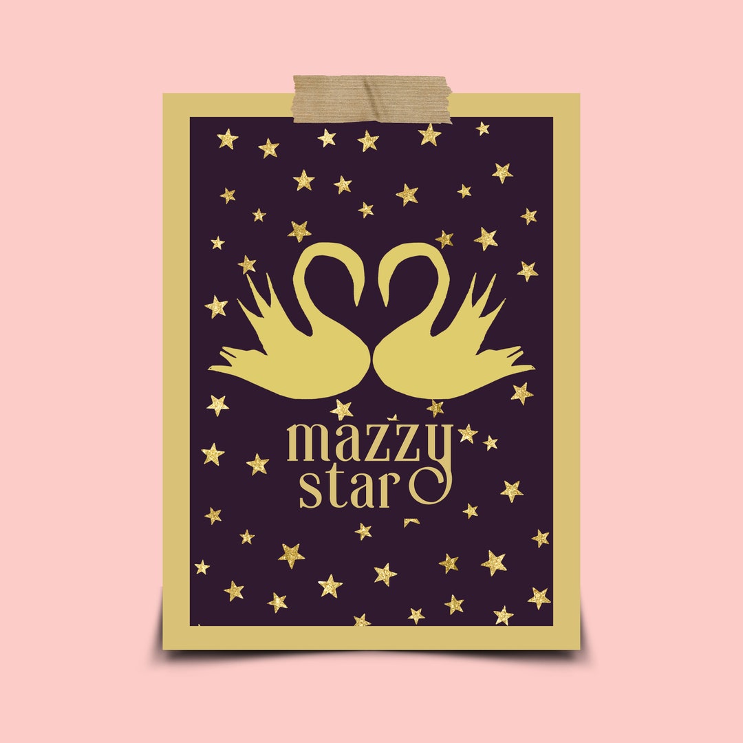 Mazzy Star Poster, Mazzy Star Art, Among My Swan Album Art
