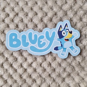 Bluey TV Show Cartoon Vinyl Sticker