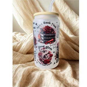 Dark Romance - Spicy Kaffeeglas, Smut reader, good girls read bad books, spicy book club, Buch Geschenk, Buch-Liebhaber Geschenk
