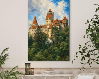 Wooden wall art - Bran Castle