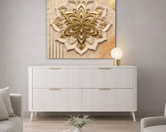 Luxury mandala for the living room - Eliana