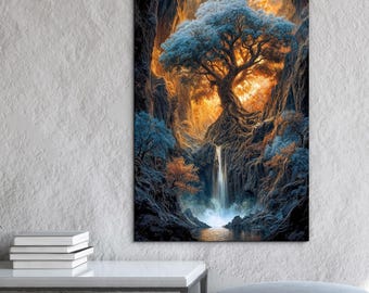 Wooden image of the tree of life - Memories of ancestors