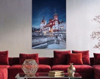 Wooden wall art - Peleș Castle