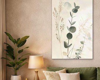 Wooden picture - Eucalyptus