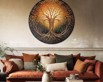 Autumn Tree of Life - Birth of Light
