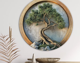 Wooden Tree of Life Wall Art - Stability