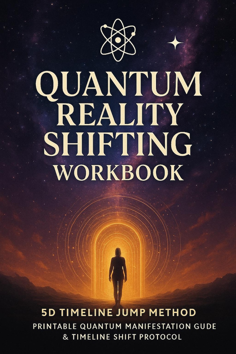 Quantum Reality Shifting Workbook, 5D Timeline Jump (PDF) - Etsy