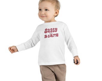 SASSY Toddler Long Sleeve Tee