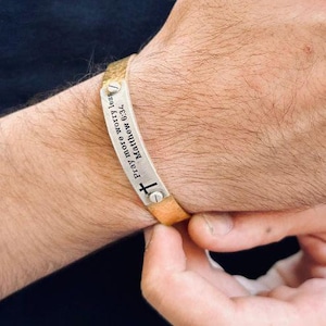 Personalised 18K Gold Cuff Bracelet, Personalized Jewelry, Engraved Bracelet, Gold Cuff Bracelet, Handmade Bracelet for Men, Custom Bracelet