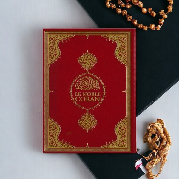 French Arabic Quran, French Translation Quran Giftş Muslim Gift, Gift for Muslims