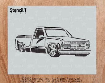 Lowrider Stencil Reusable Crafts & DIY Stencils S1_01_46 | Etsy