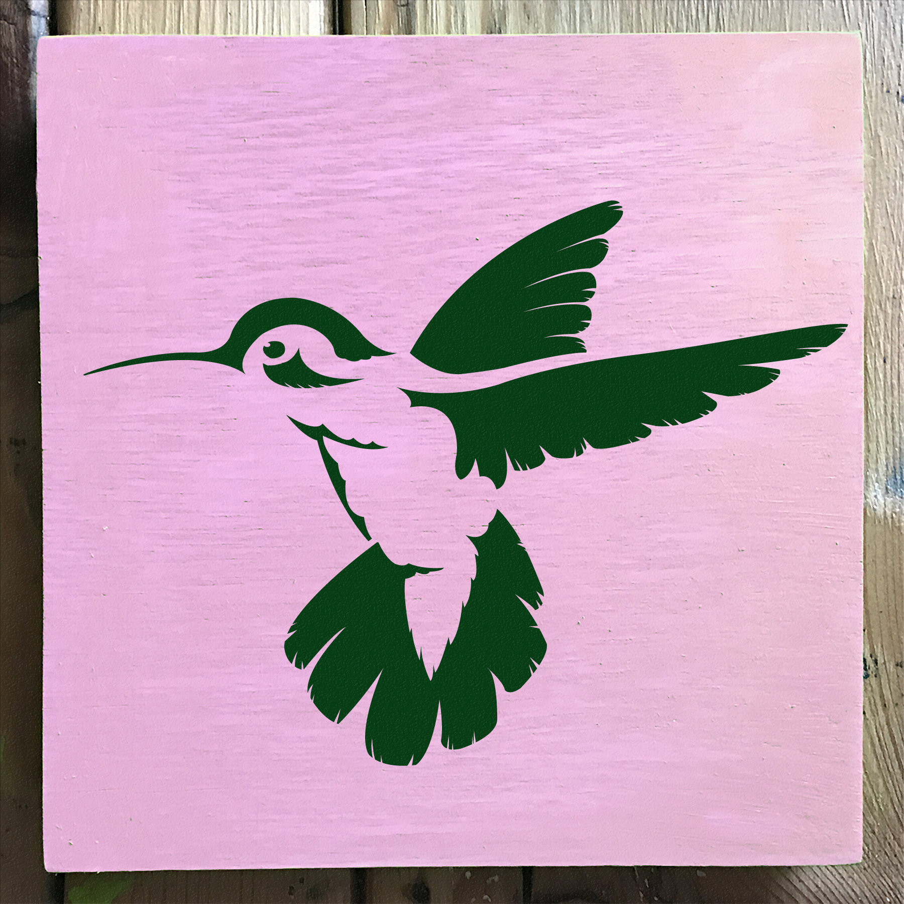 Hummingbird Stencil Reusable Craft &amp; DIY Stencils S1_01_51 | Etsy