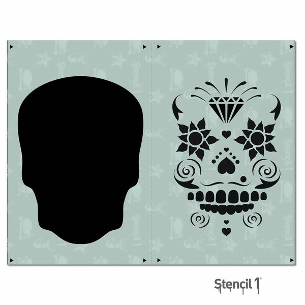 Sugar Skull Painting - Etsy