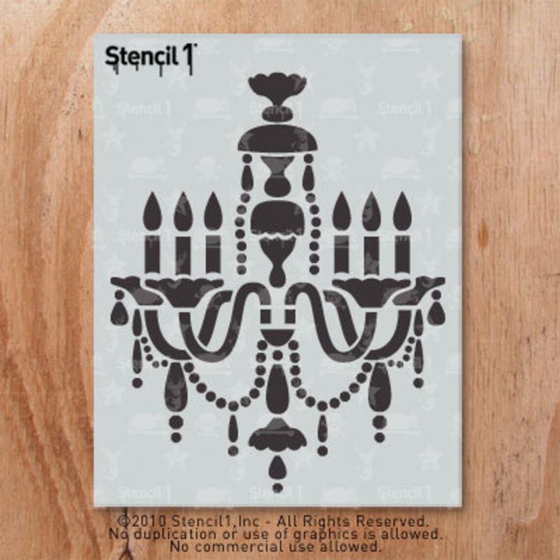 Chandelier Stencil Reusable Craft & DIY Stencils S1_01_106 - Etsy