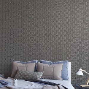 Soft Chains Repeat Pattern Wall Stencil - Reusable Craft & DIY Stencils - S1_PA_53 - 11&quot; x 11&quot; - By Stencil1