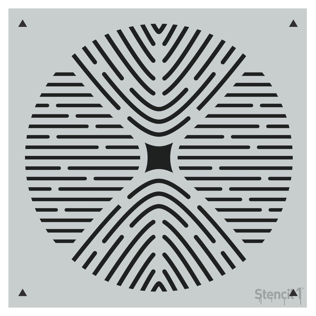 Round Shield 2 Repeat Pattern - Etsy