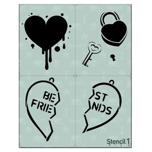 Chair Wassily Stencil- Reusable Crafts & DIY Stencils- S1_01_87 -8.5x11- By Stencil1