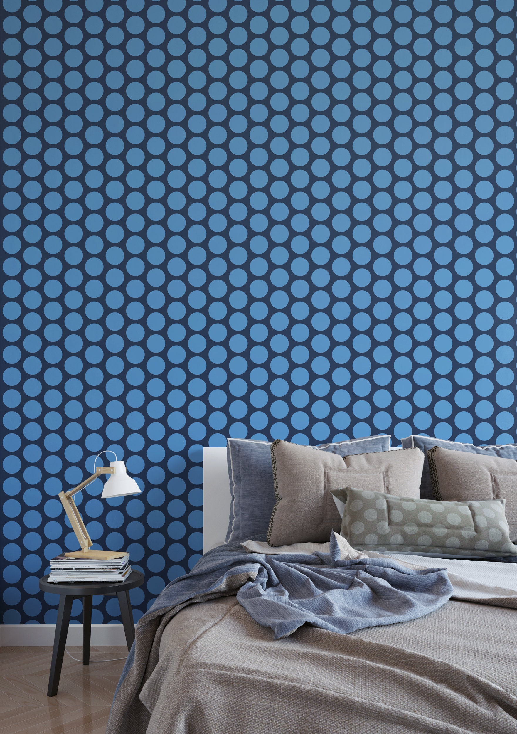 Large Dots Repeat Pattern Wall Stencil Reusable Craft & DIY - Etsy