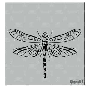 Dragonfly Stencil - Reusable Craft & DIY Stencils - S1_01_371_S -Small-(5.75&quot;x6&quot;)- By Stencil1