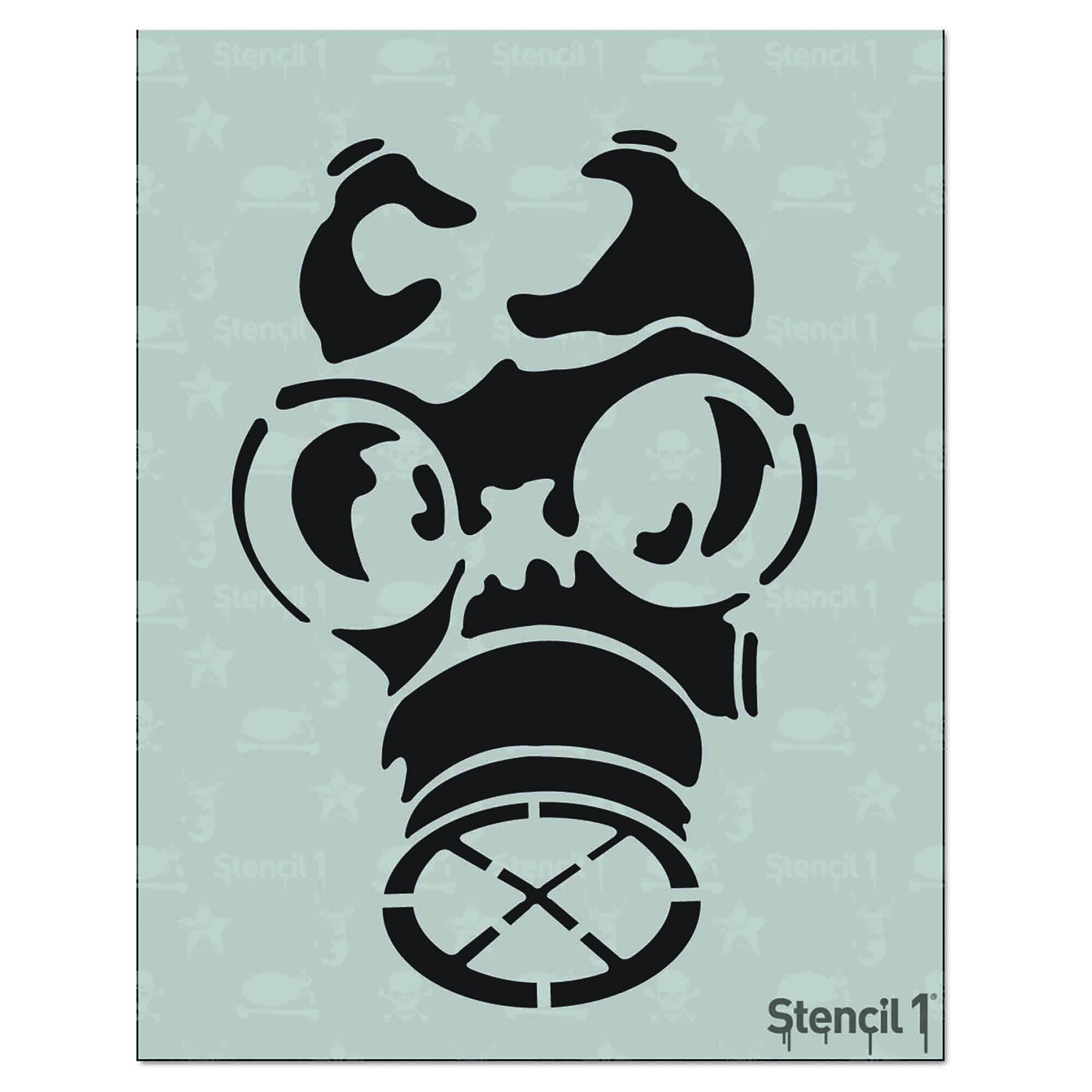 Gas Mask Pumpkin Stencil Free Printable Gas Mask Pumpkin Stencil Free Printable