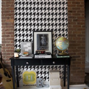 Houndstooth Repeat Wall Stencil- Reusable Craft &DIY Stencils- S1_PA_27 -11x11- By Stencil1