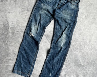 Vintage Dolce Gabbana Distressed Denim Jeans