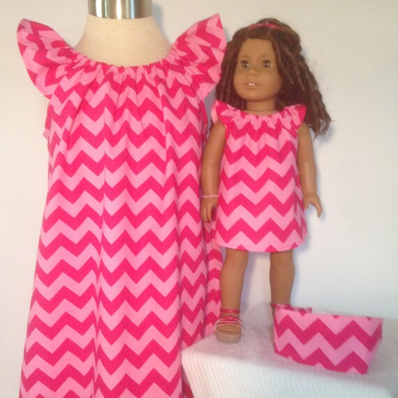 girl and doll matching dresses