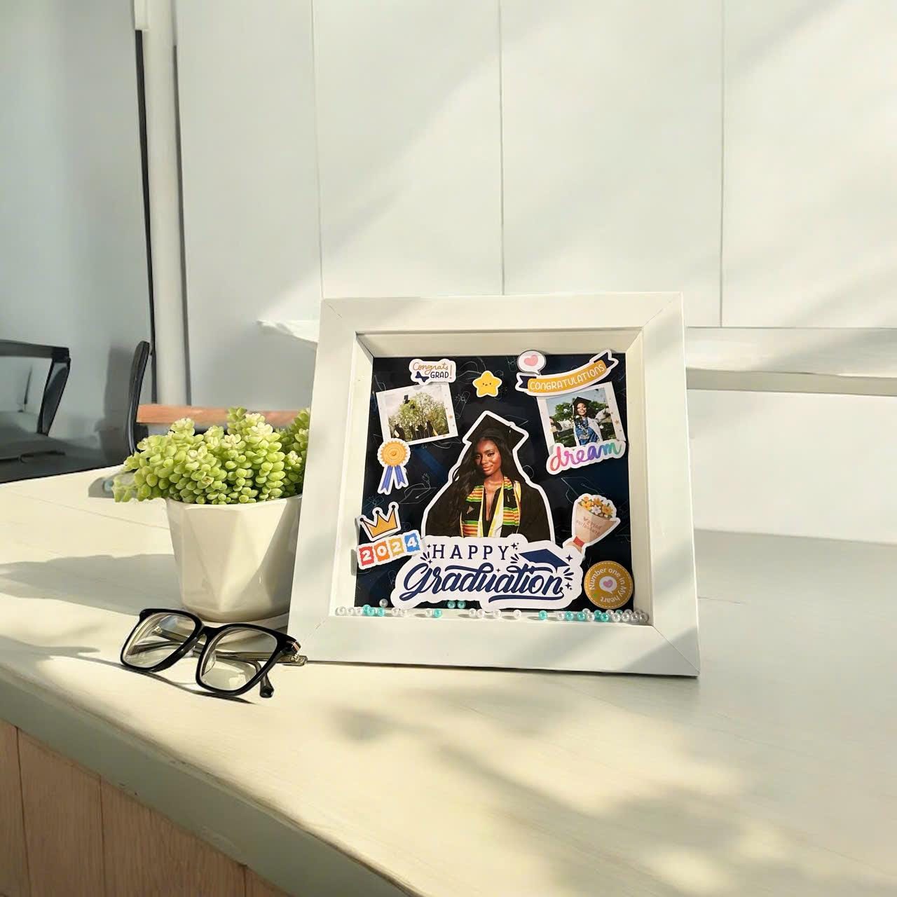Graduete Frame Personalized 3D Graduation Photo Frame, Custom Wood Graduate Gift - Etsy