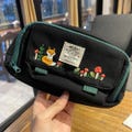 Fox And Mushroom Embroidered Pencil Case, Handmade Zipper Pouch, Makeup Bag, Cute Gift for Her, Cottagecore Gift product logo