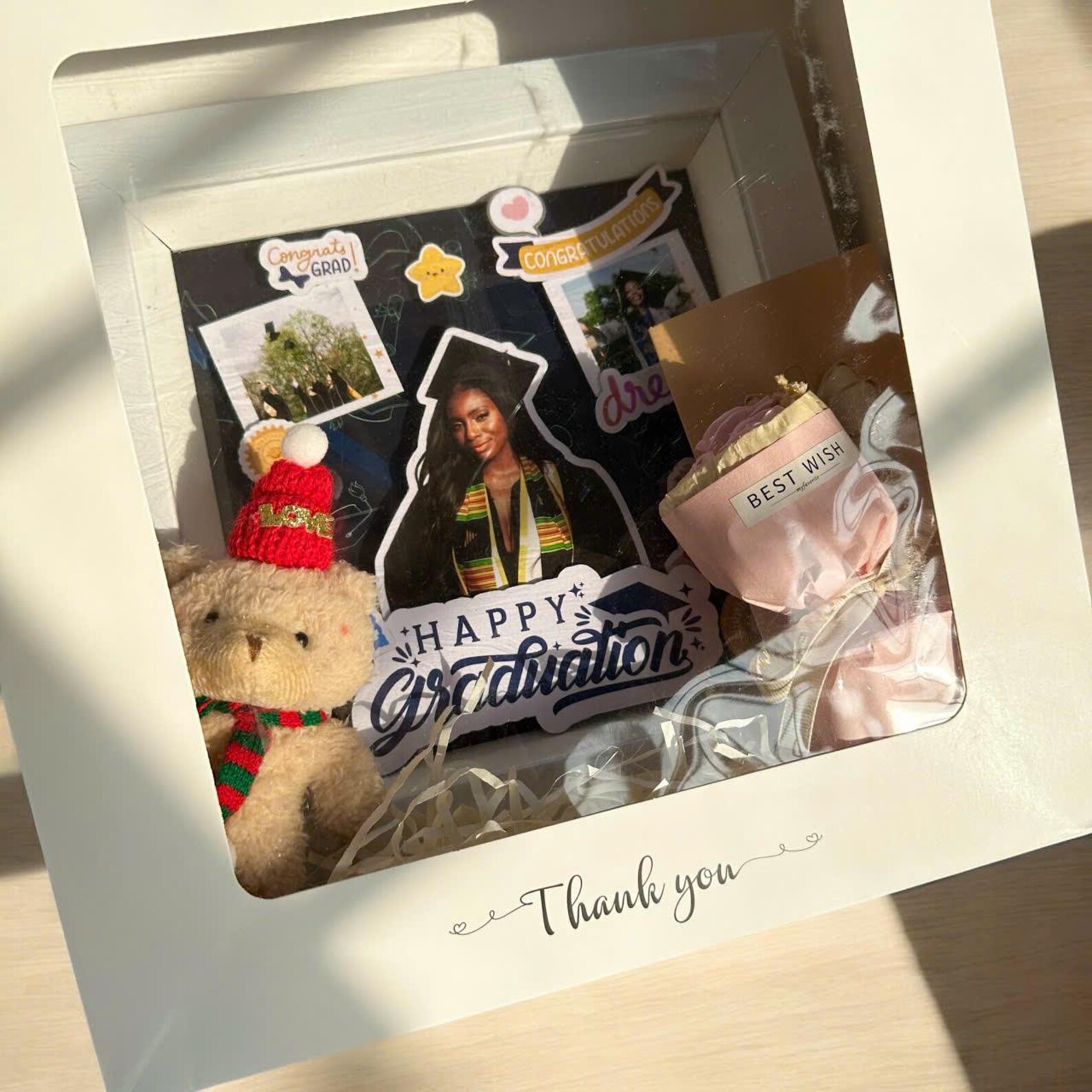 Personalized 3D Graduation Photo Frame, Custom Wood Graduate Gift - Etsy