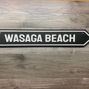 Panneau de Wasaga Beach, Ontario