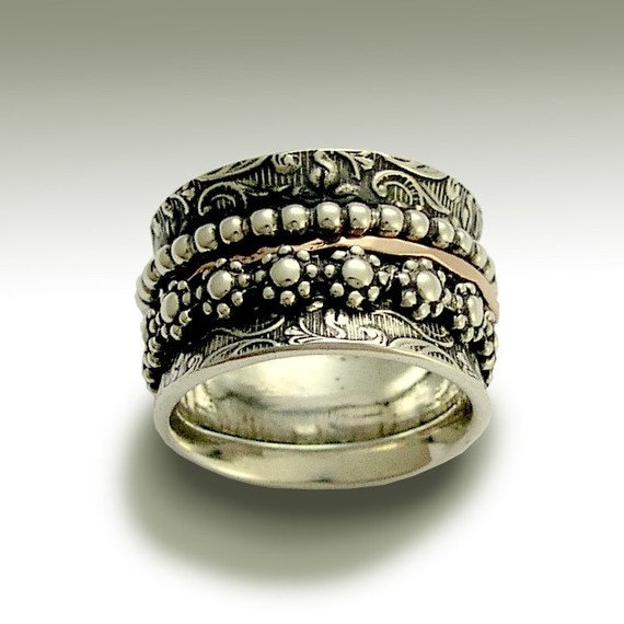 boho wedding band
