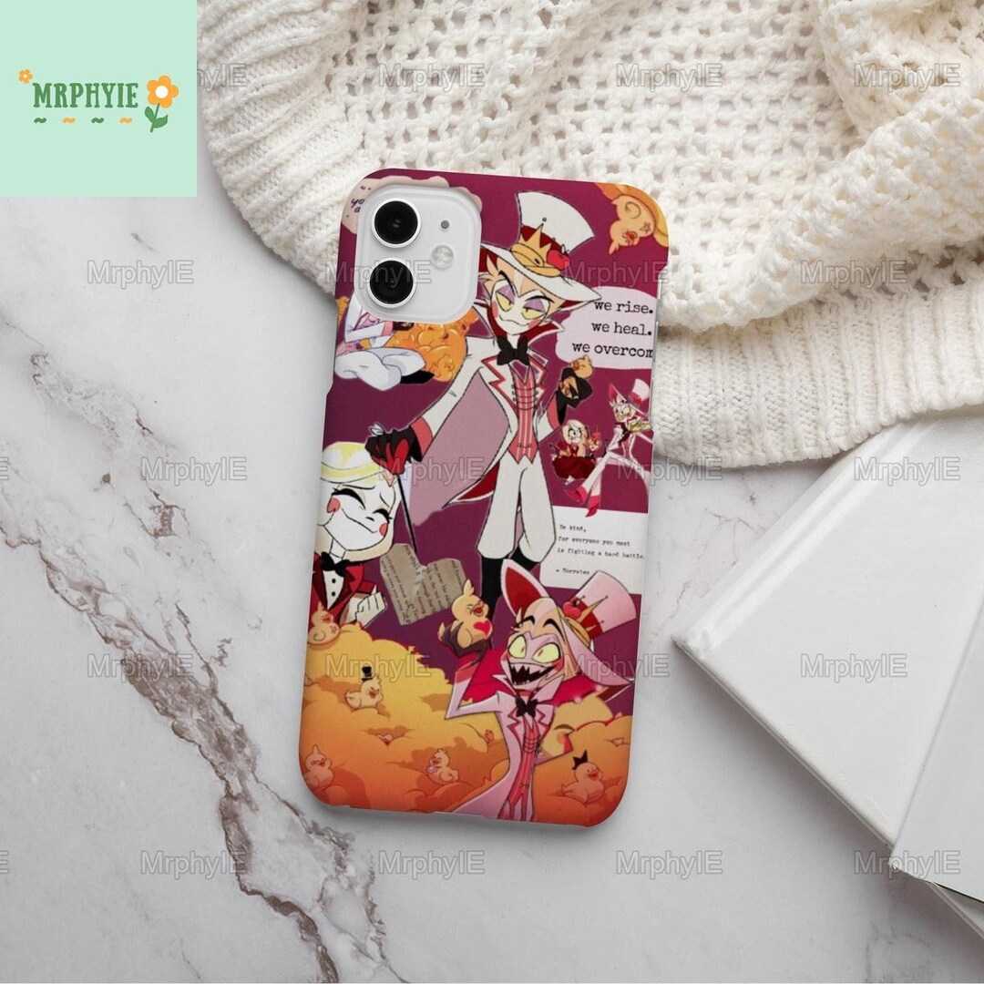 Alastor Hazbin Hotel Phone Case, Hazbin Hotel iPhone Case, Alastor