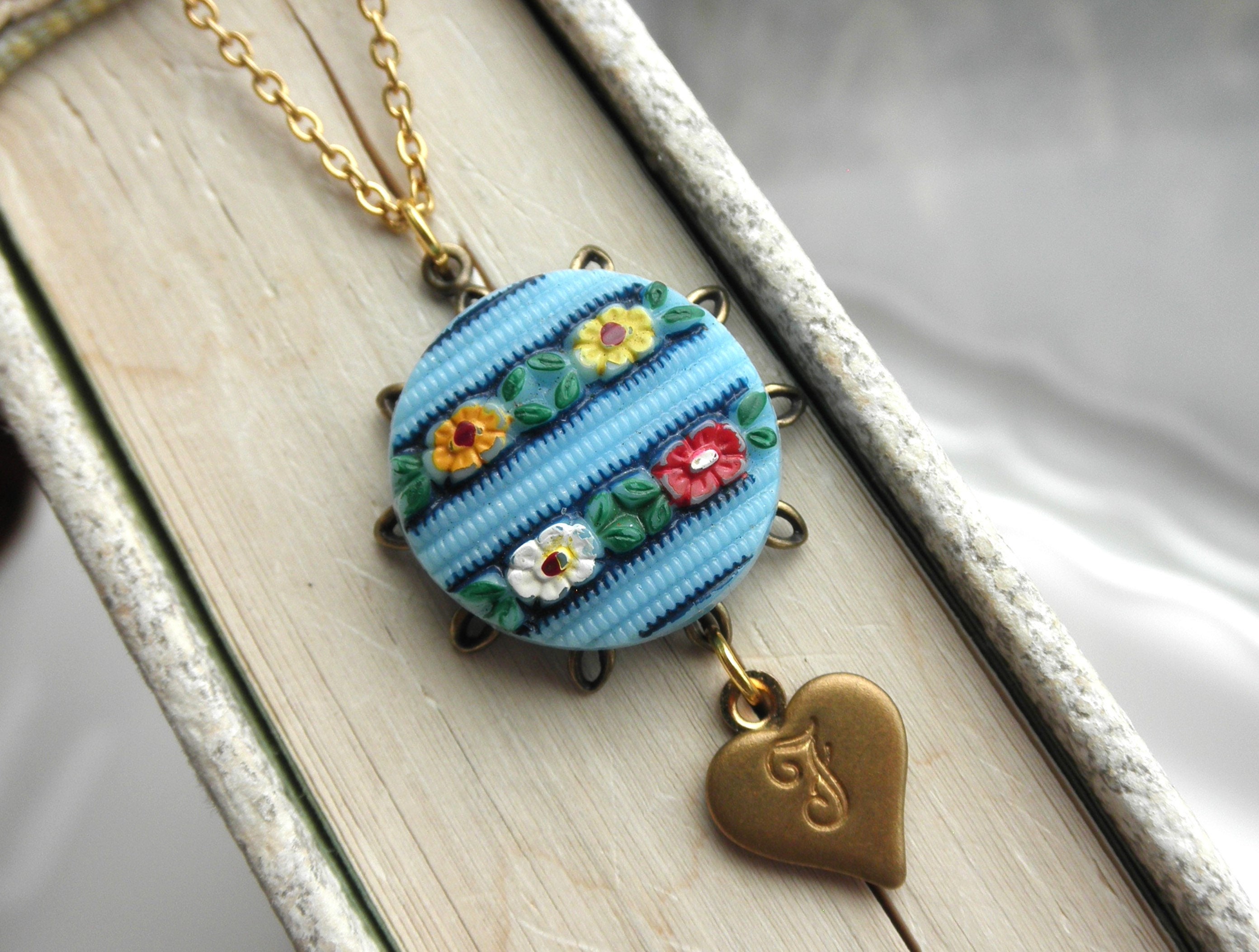 Collana girasole con confezione regalo per le fidanzate e le