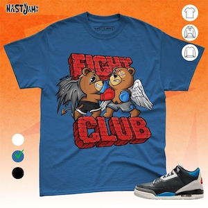 AJ 3 Rare Air Fight Club BER Black Navy Unisex T-Shirt, Sweatshirt, Hoodie, Bella Canvas Shirt
