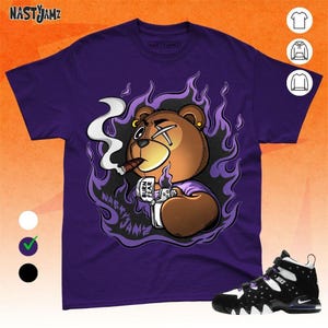 AM CB 94 Black Pure Purple BER Burn Fear Purple Black White Unisex T-Shirt, Sweatshirt, Hoodie, Bella Canvas Shirt
