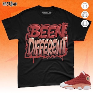 AJ 13 Dune Red Unisex T-Shirt, Sweatshirt, Hoodie, Become Different, Shirt To Match Sneaker, Bella Canvas Shirt