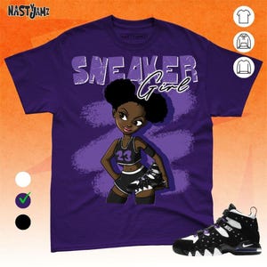AM CB 94 Black Pure Purple Black Sneaker Girl Purple Black White Unisex T-Shirt, Sweatshirt, Hoodie, Bella Canvas Shirt