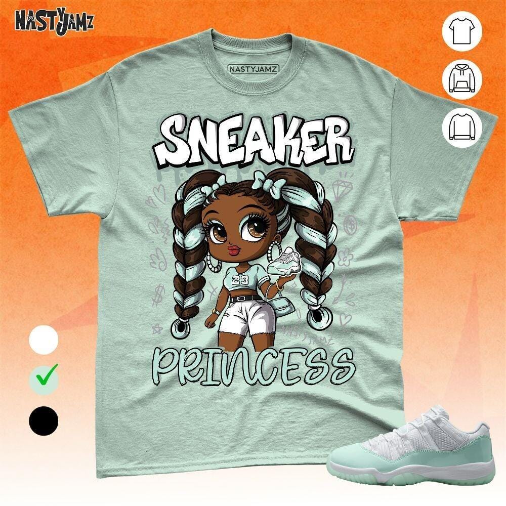 AJ 11 Low Igloo Sneaker Princess Mint White Unisex T-Shirt, Sweatshirt, Hoodie, Bella Canvas Shirt